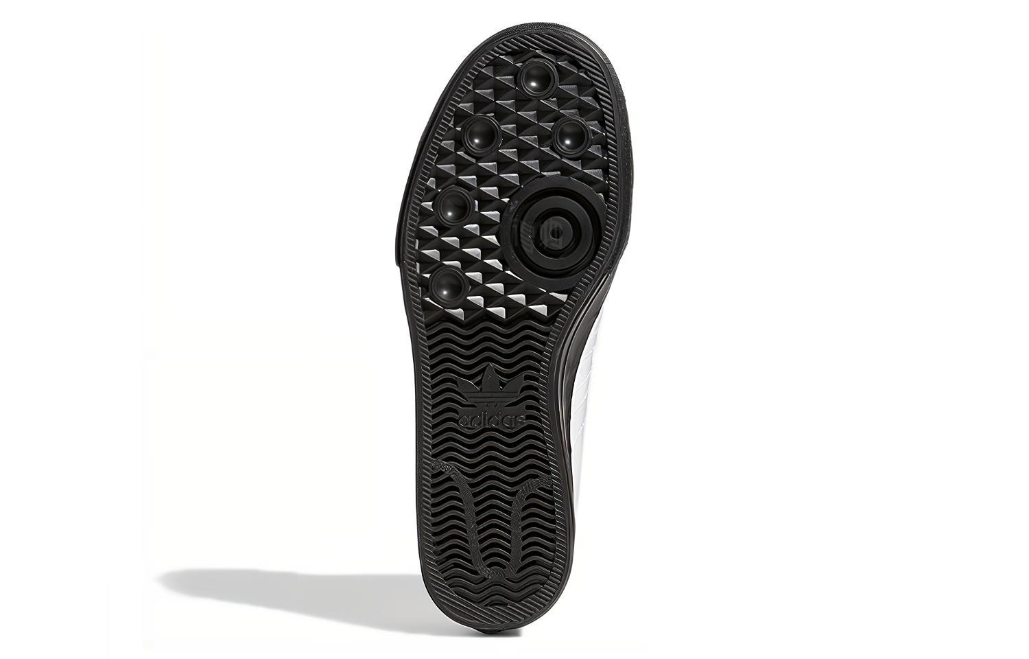 Женские кеды adidas originals NIZZA PLATFORM MID Rf Platform Mid (бело-черные) — Белый / чёрный — фото 6