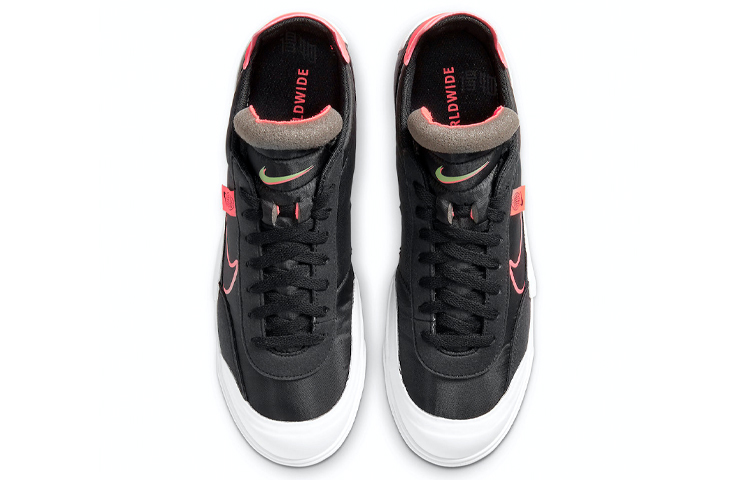 Мужские кеды Nike Drop-Type HBR "Worldwide" (черный/белый/розовый) — Чёрныйбелыйрозовый — фото 3