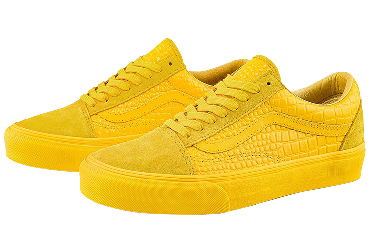 Кеды Vans Old Skool Vlt Lx (желтые) — фото 2