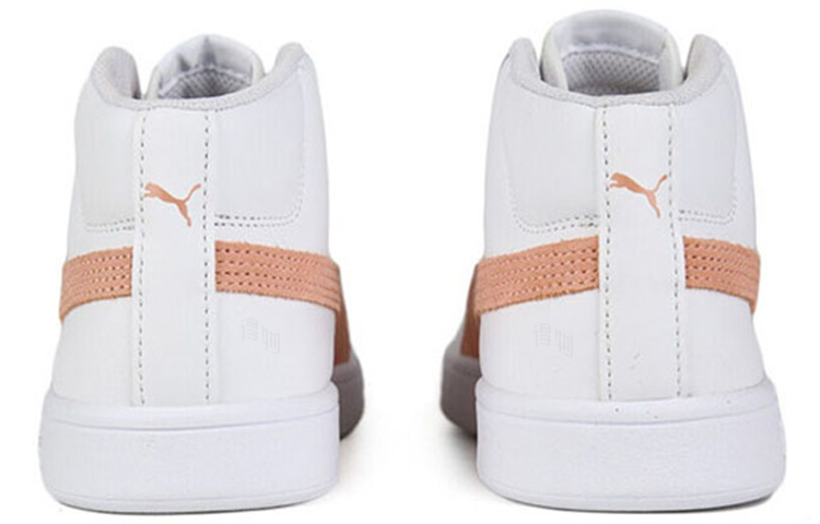 Кеды PUMA Smash v2 (бело-розовый) — Белый / розовый — фото 4