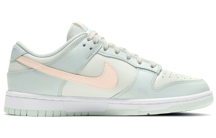 Женские кроссовки Nike Dunk Low Barely Green (мятный) — 薄荷绿/淡粉 — фото 2