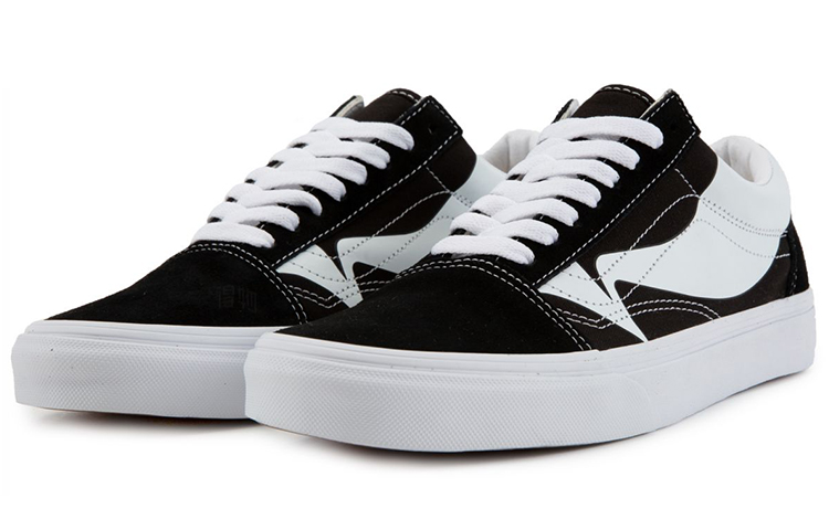 Кеды Vans Old Skool (черно-белые) — фото 3