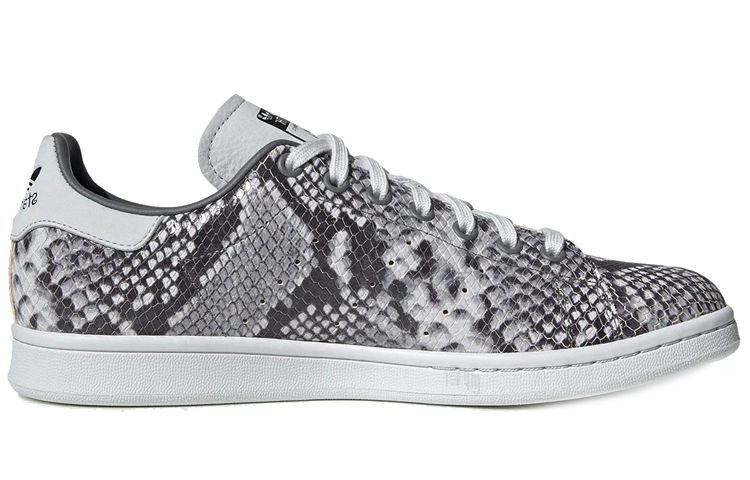 Кеды adidas originals STAN SMITH (белые / серый) — Белый / серый — фото 2