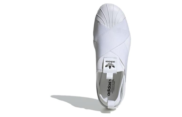 Женские слипоны adidas originals Superstar Slip-On White (белые) — фото 4