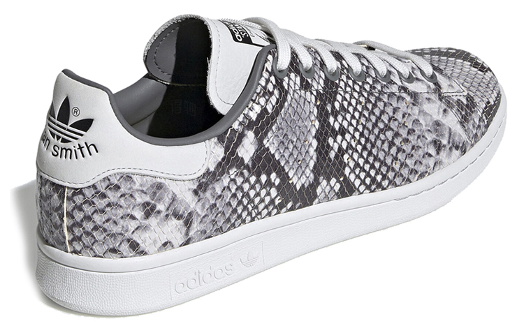Кеды adidas originals STAN SMITH (белые / серый) — Белый / серый — фото 4