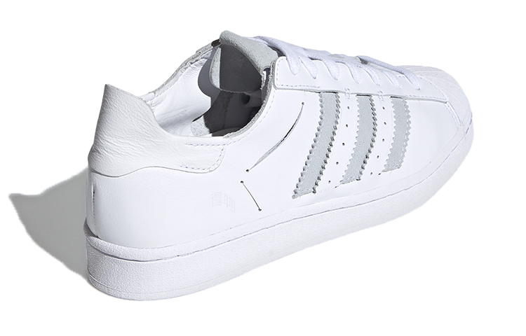 Кеды adidas originals Superstar Minimalist Icons (бело-серые) — фото 4