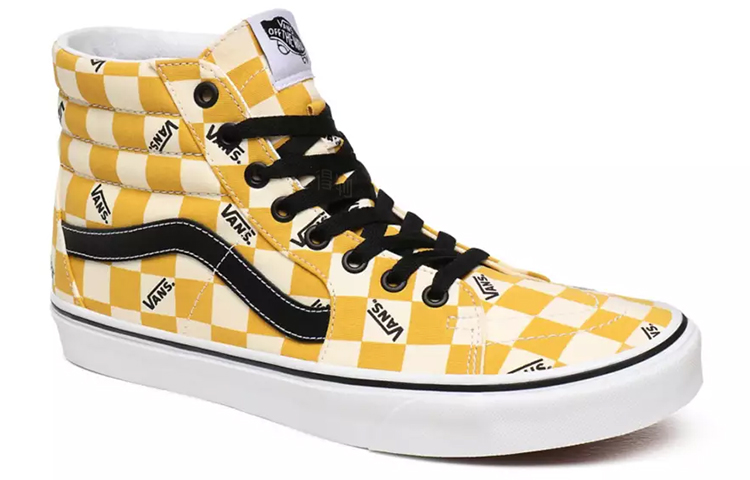 Кеды Vans SK8 (желто-черные) — фото 3
