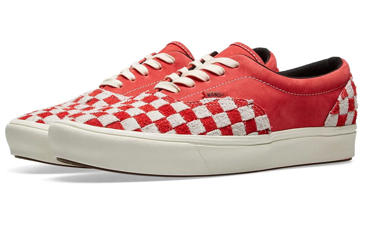 Кеды Vans Era ComfyCush LX (красно-белый) — фото 2
