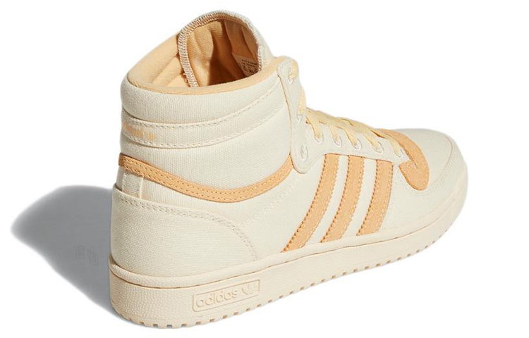 Женские кеды adidas Originals Top Ten RB (бежево-оранжевые) — фото 4