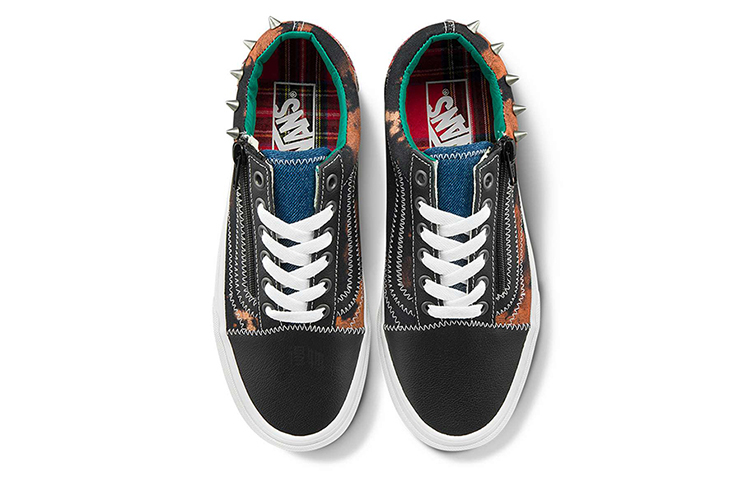 Кеды Vans Old Skool (коричнево-черный) — фото 3