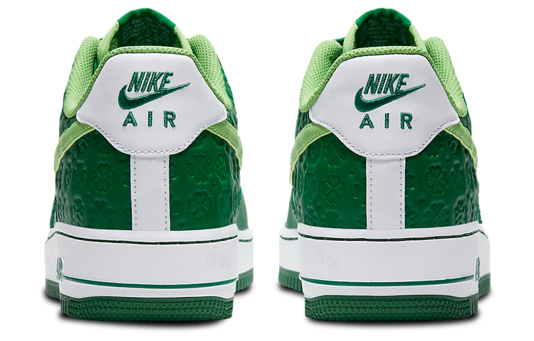 Кроссовки Nike Air Force 1 St. Patrick's Day (бело-зеленые) — фото 5