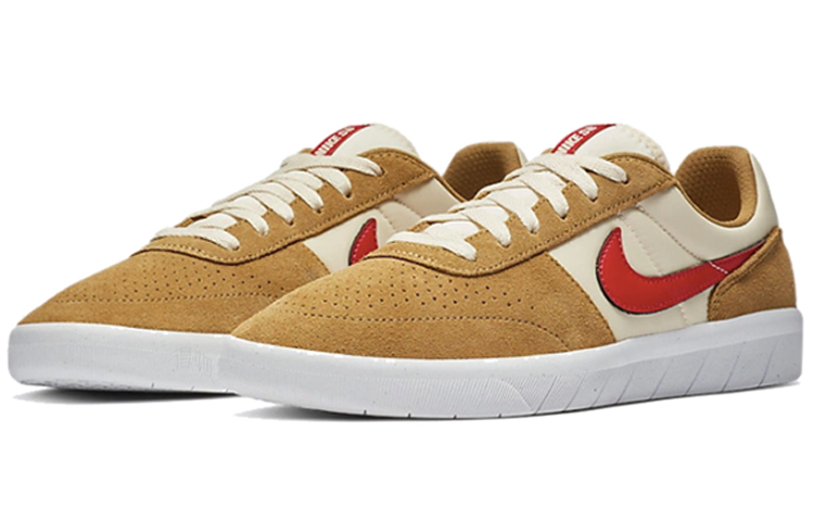 Кеды Nike SB Team Classic (красно-коричневые) — Красный / коричневый — фото 3