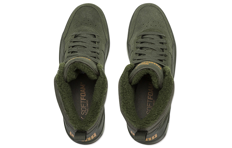 Кеды PUMA Rebound Street (темно-зеленые) — 墨绿 — фото 4