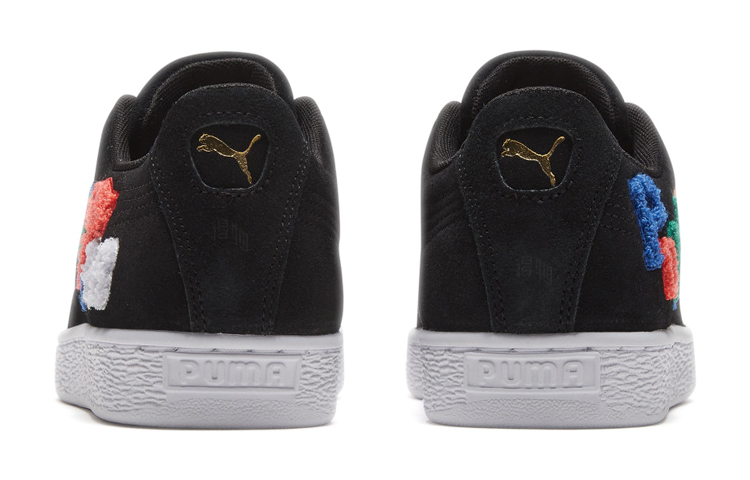 Кеды PUMA Suede Classic Badges (черный) — фото 5