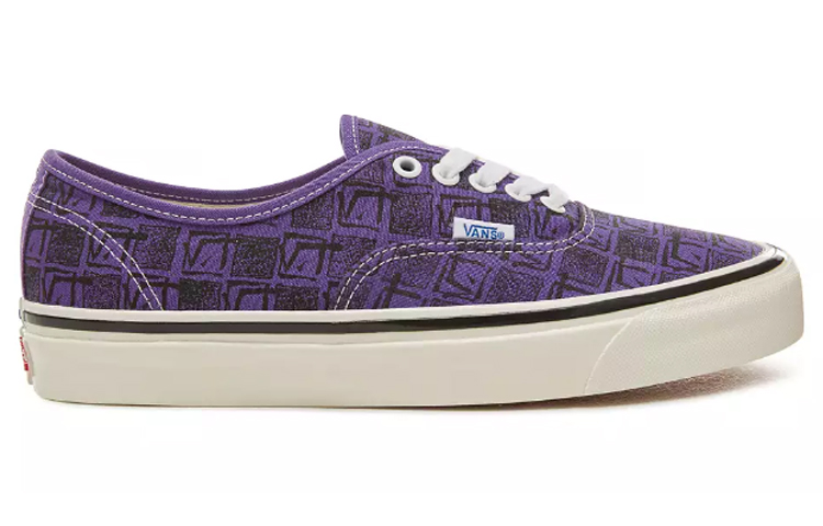 Кеды Vans Authentic Anaheim Factory 44 PU (черно-фиолетовые) — фото 2