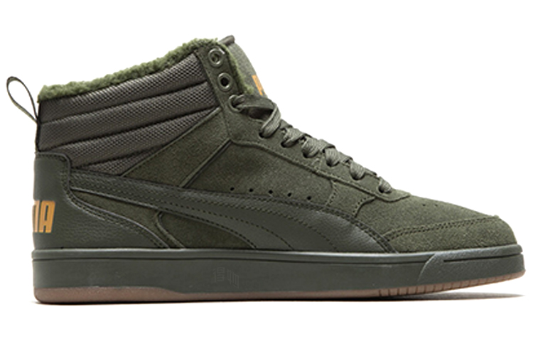 Кеды PUMA Rebound Street (темно-зеленые) — 墨绿 — фото 2