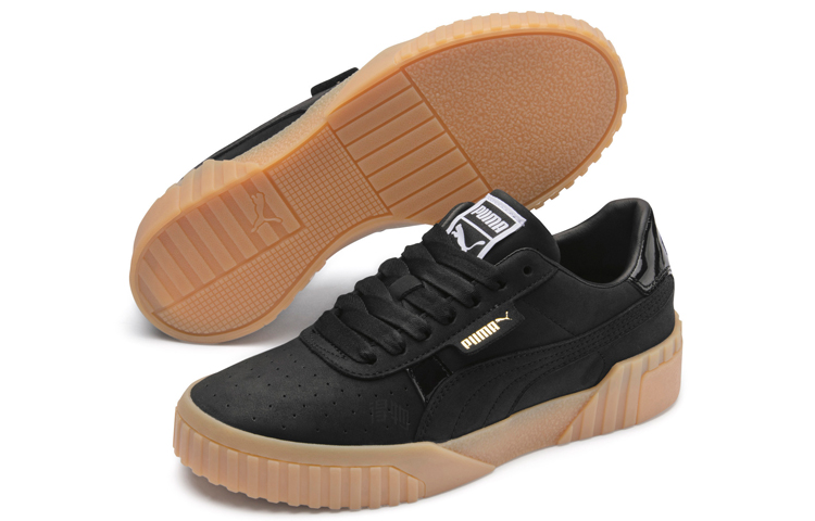 Женские кеды PUMA Cali Nubuck (черные) — фото 2