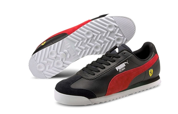 Мужские кеды PUMA Scuderia Ferrari (красно-черный) — фото 3