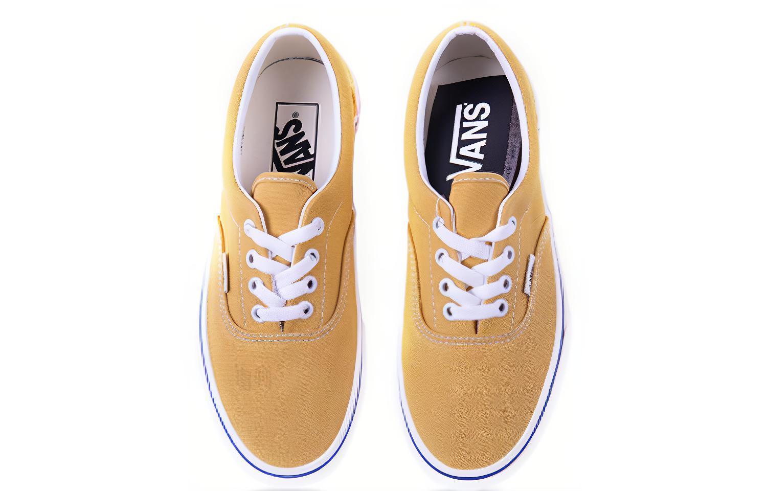 Кеды Vans I Love My Vans (желто-белые) — фото 3