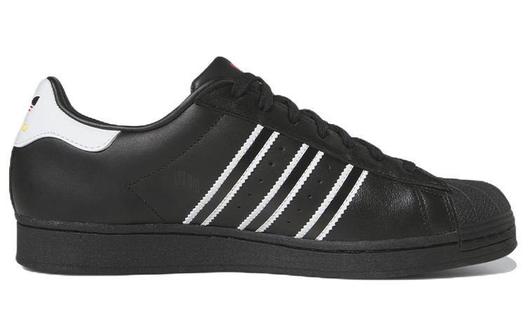 Кеды adidas Originals Superstar (черные) — фото 2