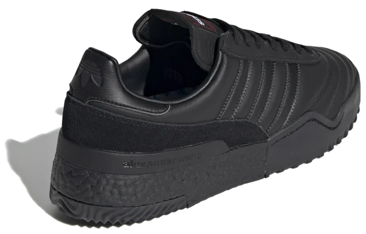 Кеды alexander wang x adidas originals B-ball Soccer (черные) — Чёрный — фото 4