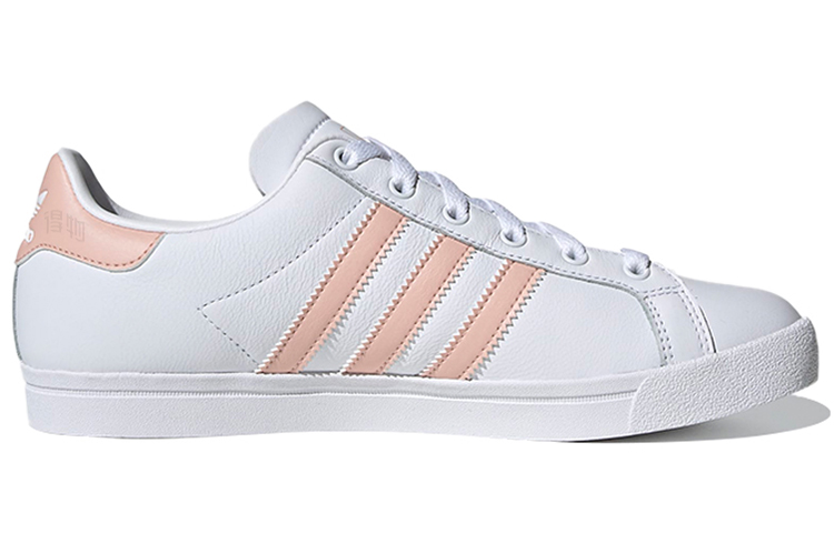 Женские кеды adidas originals Coast Star (бело-розово-оранжевые) — фото 2
