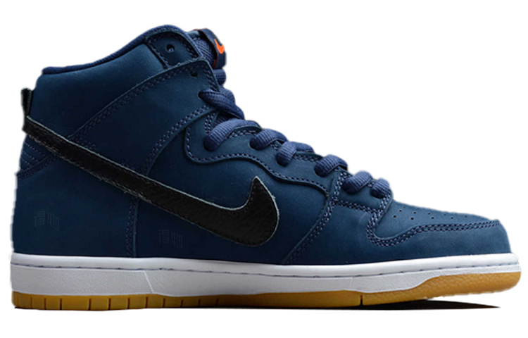 Кеды Nike Dunk SB Pro Iso "Navy Blue" (сине-черные) — Синий / чёрный — фото 2