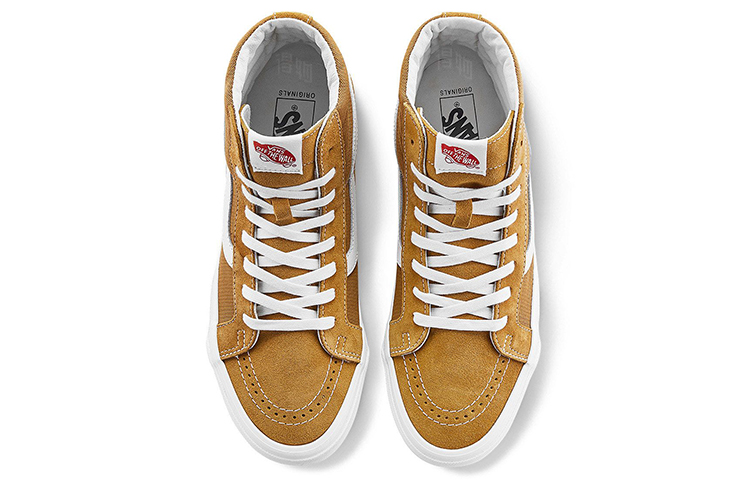Кеды Vans SK8 (оранжевые) — фото 4