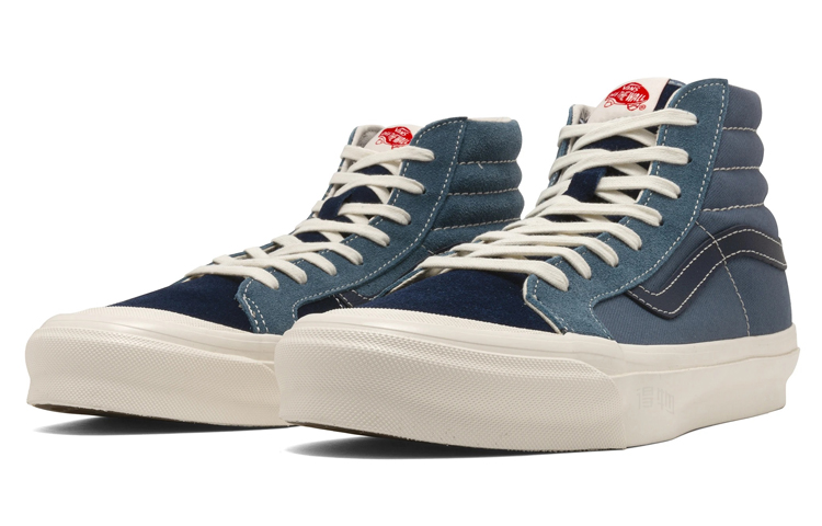 Кеды Vans Vault OG Style 138 LX (синие) — фото 2