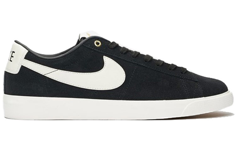 Кеды Nike Blazer Zoom GT (черно-белые) — Чёрный / белый — фото 2