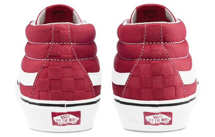 Кеды Vans SK8 (красный) — фото 4
