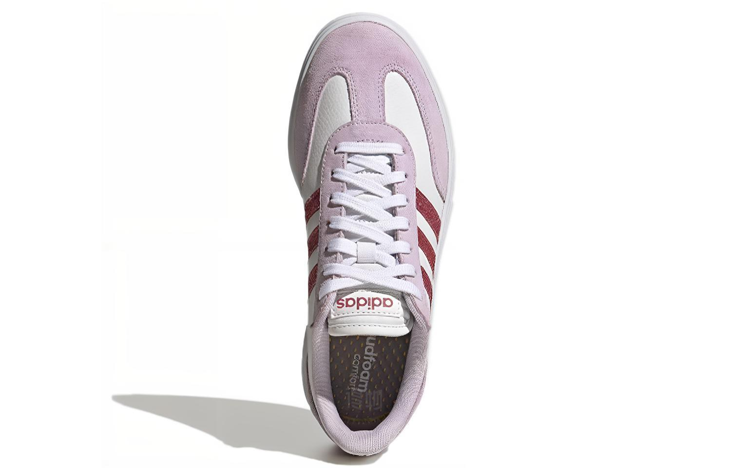 Женские кеды adidas neo Gradas (белый / фиолетовый / красный) — фото 5