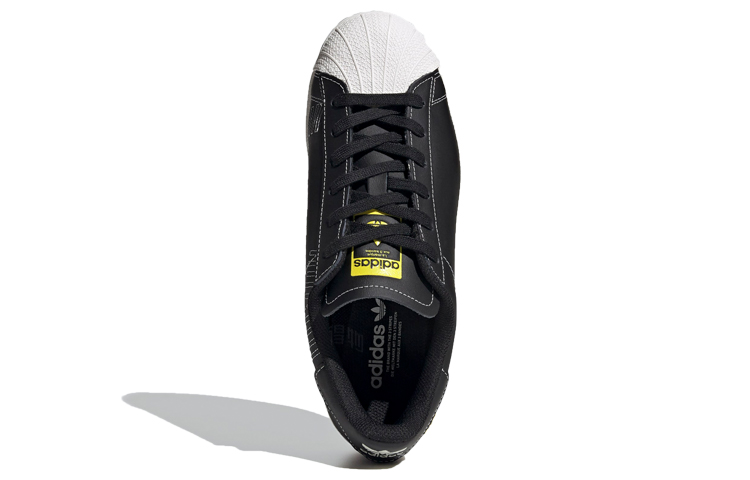 Мужские кеды adidas originals Superstar Pure (черно-белые) — фото 5