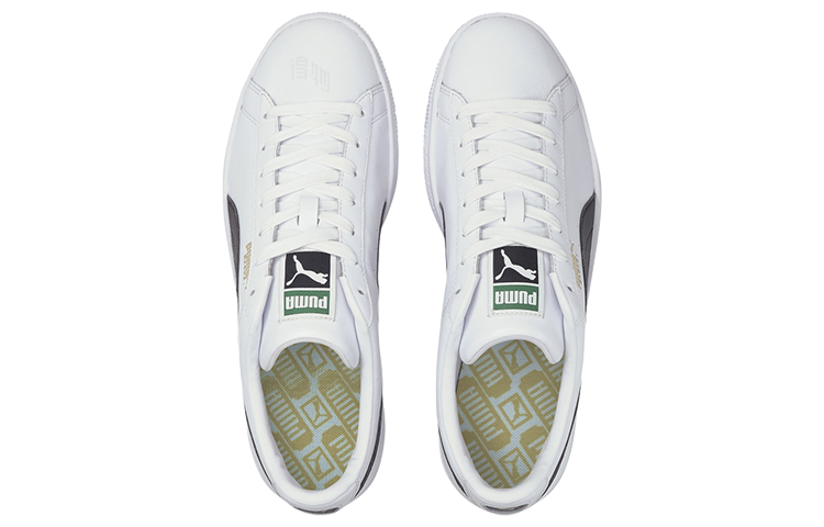 Кеды PUMA Basket Classic 21 (бело-черные) — фото 3