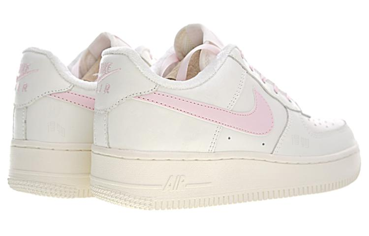 Женские кроссовки Nike Air Force 1 (розовые) — Белый / розовый — фото 4