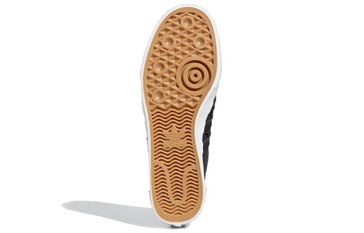 Кеды adidas originals NIZZA (черно-белые) — фото 5
