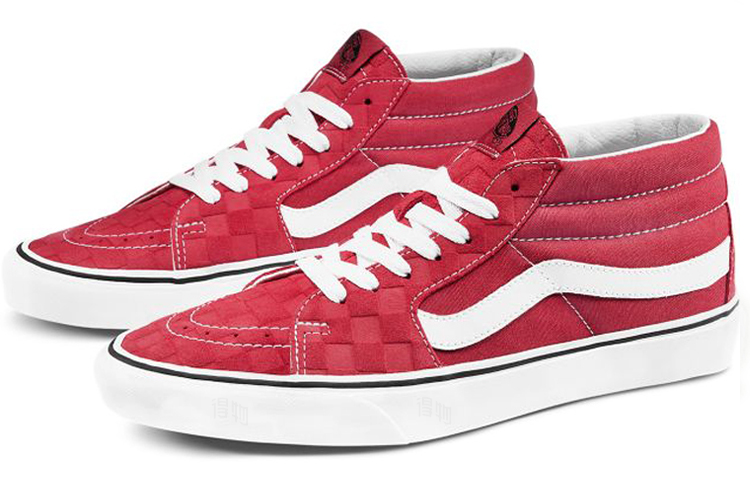 Кеды Vans SK8 (красный) — фото 3