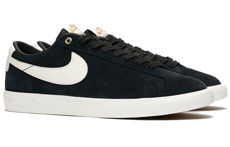 Кеды Nike Blazer Zoom GT (черно-белые) — Чёрный / белый — фото 3