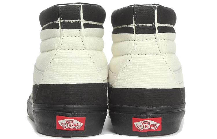 Кеды Vans SK8 Overprint (черно-белые) — фото 4