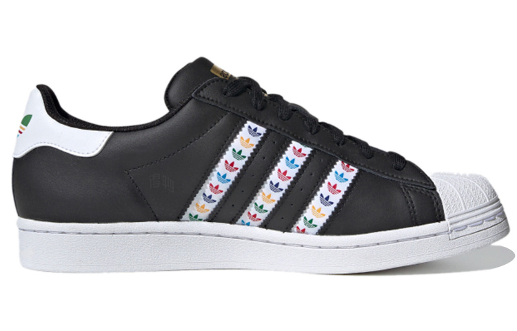 Кеды adidas originals SUPERSTAR (черно-белые) — фото 2