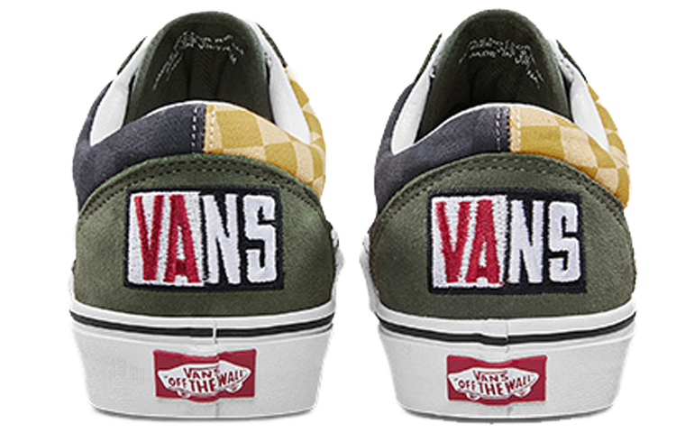 Кеды Vans Old Skool (зеленые) — фото 4