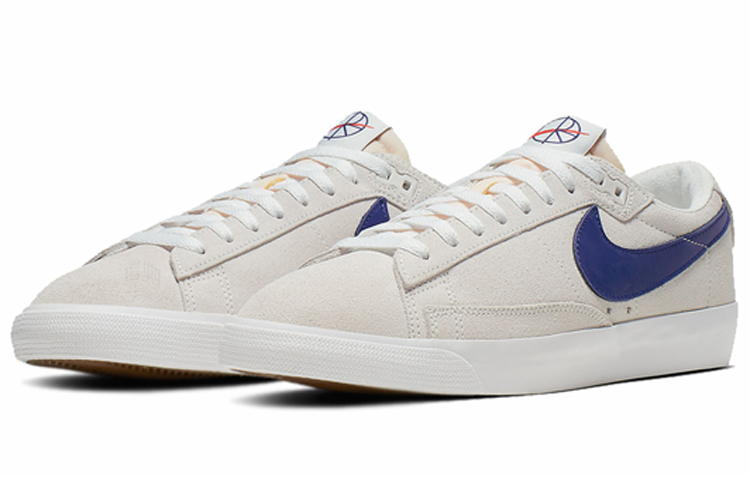 Кроссовки Nike Blazer Nike Blazer (серый / синий) — фото 2