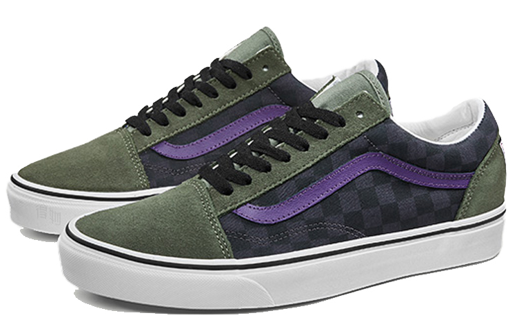 Кеды Vans Old Skool (зеленые) — фото 2