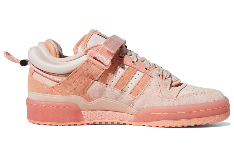 Кеды Bad Bunny x adidas originals FORUM Low "Easter Egg" (розовые) — фото 2