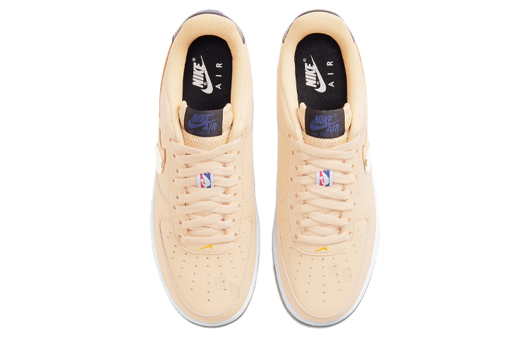 Кеды Nike Air Force 1 NBA Pack (розово-белый) — Розовыйбелый — фото 4