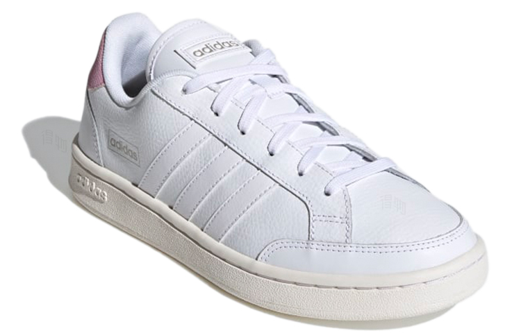 Женские кеды adidas neo GRAND COURT SE (бело-розовые) — Белый / розовый — фото 3