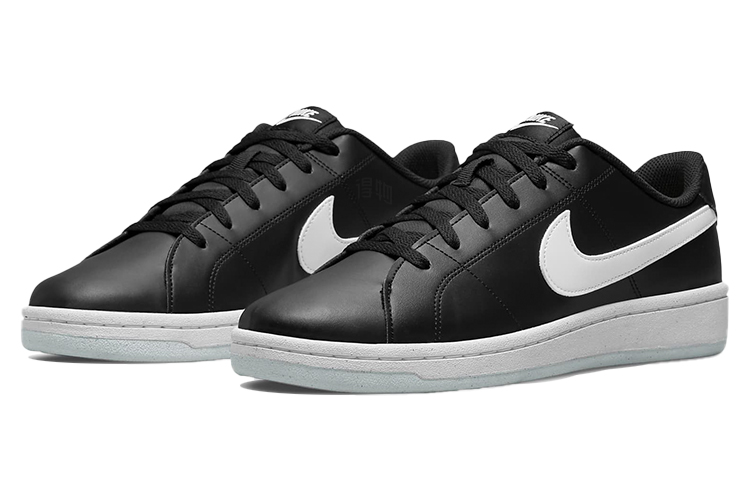 Мужские кеды Nike Court Royale 2 (черный / белый) — Чёрный / белый — фото 3