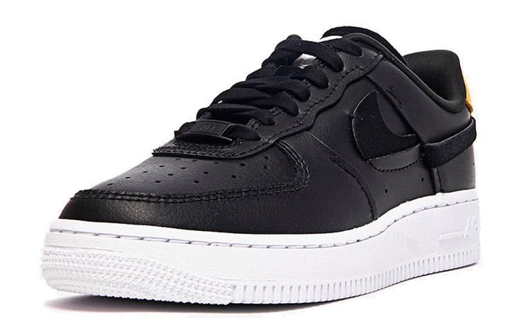 Женские кеды Nike Air Force 1 07 LX Inside Out (черные) — Чёрный — фото 2