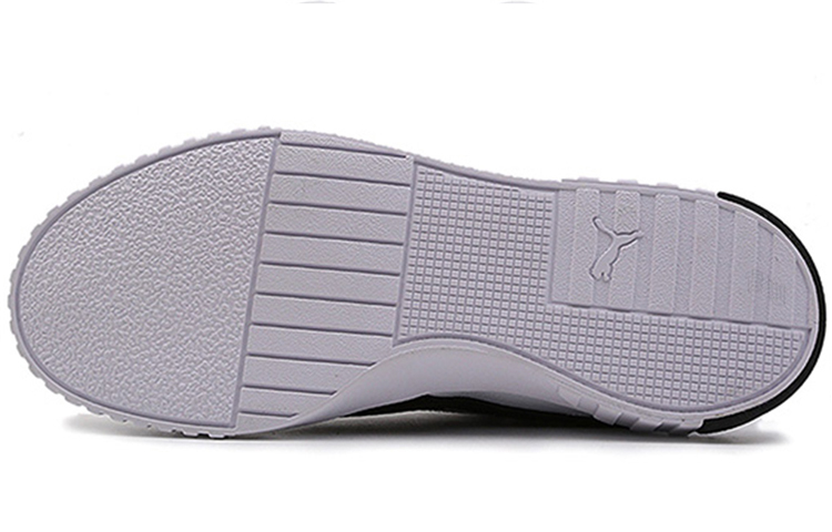 Женские слипоны PUMA Cali Lo Slip On Mule (черно-белые) — Чёрныйбелый — фото 5