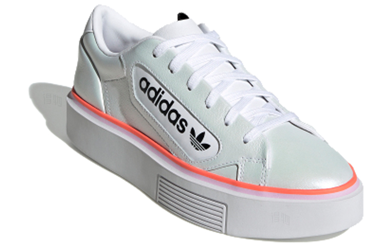 Женские кеды adidas Sleek (белые) — фото 3